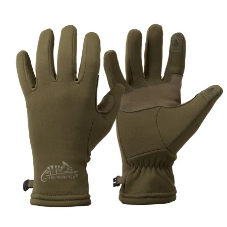 Rękawice zimowe Tracker Outback Gloves - Olive Green - Helikon-Tex